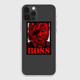 Чехол для iPhone 12 Pro Max с принтом Big Boss MGS в Екатеринбурге, Силикон |  | art | big boss | game | metal gear | metal gear solid | mgs | кодзима гений