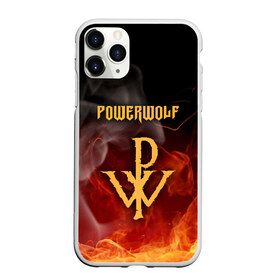 Чехол для iPhone 11 Pro Max матовый с принтом POWERWOLF в Екатеринбурге, Силикон |  | Тематика изображения на принте: powerwolf | wolf | метал | пауэр метал. | повервольф | поверфульф | рок | хэви металб