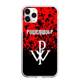 Чехол для iPhone 11 Pro Max матовый с принтом POWERWOLF в Екатеринбурге, Силикон |  | powerwolf | wolf | метал | пауэр метал. | повервольф | поверфульф | рок | хэви металб