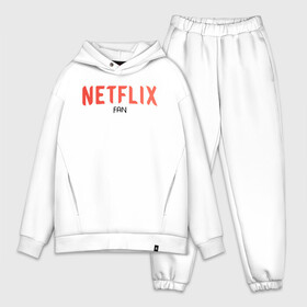 Мужской костюм хлопок OVERSIZE с принтом NETFLIX fan в Екатеринбурге,  |  | netflix | system | дизайн | кепка | кепки | кепку | кино | крутая | круто | крутой | лого | логотип | нетфликс | оригинальный | просто | свитер | систем | система | фирма | футболка