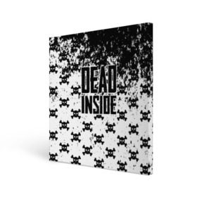 Холст квадратный с принтом Dead Inside в Екатеринбурге, 100% ПВХ |  | Тематика изображения на принте: dead | dota | inside | аниме | внутри | гуль | дэд | инсайд | мертвец | мертвый | токийский