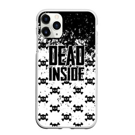 Чехол для iPhone 11 Pro Max матовый с принтом Dead Inside в Екатеринбурге, Силикон |  | Тематика изображения на принте: dead | dota | inside | аниме | внутри | гуль | дэд | инсайд | мертвец | мертвый | токийский