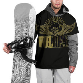 Накидка на куртку 3D с принтом Volbeat в Екатеринбурге, 100% полиэстер |  | Тематика изображения на принте: groove metal | hardcore | psychobilly | volbeat | волбит