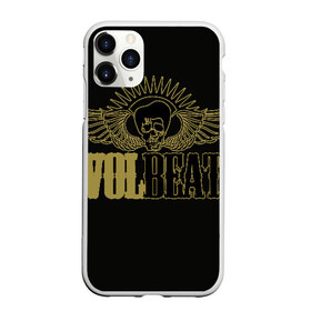 Чехол для iPhone 11 Pro матовый с принтом Volbeat в Екатеринбурге, Силикон |  | Тематика изображения на принте: groove metal | hardcore | psychobilly | volbeat | волбит