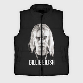 Мужской жилет утепленный 3D с принтом BILLIE EILISH в Екатеринбурге,  |  | ayelish | bad guy | bellyache | bilie eilish | bilie elish | billie | billie eilish | eilish | electronic | elish | music | били айлиш | билли айлиш | эйлиш | элиш