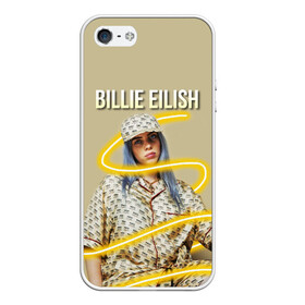 Чехол для iPhone 5/5S матовый с принтом BILLIE EILISH в Екатеринбурге, Силикон | Область печати: задняя сторона чехла, без боковых панелей | ayelish | bad guy | bellyache | bilie eilish | bilie elish | billie | billie eilish | eilish | electronic | elish | music | били айлиш | билли айлиш | эйлиш | элиш