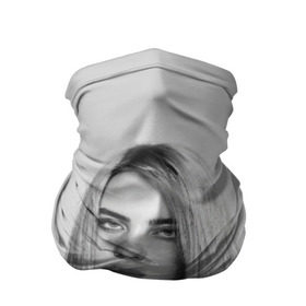 Бандана-труба 3D с принтом BILLIE EILISH в Екатеринбурге, 100% полиэстер, ткань с особыми свойствами — Activecool | плотность 150‒180 г/м2; хорошо тянется, но сохраняет форму | ayelish | bad guy | bellyache | bilie eilish | bilie elish | billie | billie eilish | eilish | electronic | elish | music | били айлиш | билли айлиш | эйлиш | элиш