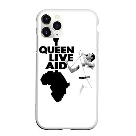 Чехол для iPhone 11 Pro матовый с принтом Queen LIVE AID в Екатеринбурге, Силикон |  | Тематика изображения на принте: bohemian | brian | freddie | john | mercury | must go on | queen | rhapsody | roger | taylor | the miracle | the show | богемская | рапсодия | роджер тейлор | фредди меркьюри