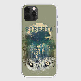Чехол для iPhone 12 Pro Max с принтом Siberia в Екатеринбурге, Силикон |  | forest | siberia | siberian | wolf | волк | лес | природа | сибирь | тайга | хищник