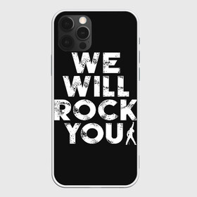Чехол для iPhone 12 Pro Max с принтом We Will Rock You в Екатеринбурге, Силикон |  | bohemian | brian | freddie | john | mercury | must go on | queen | rhapsody | roger | taylor | the miracle | the show | богемская | рапсодия | роджер тейлор | фредди меркьюри
