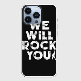 Чехол для iPhone 13 Pro с принтом We Will Rock You в Екатеринбурге,  |  | bohemian | brian | freddie | john | mercury | must go on | queen | rhapsody | roger | taylor | the miracle | the show | богемская | рапсодия | роджер тейлор | фредди меркьюри