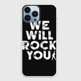 Чехол для iPhone 13 Pro Max с принтом We Will Rock You в Екатеринбурге,  |  | Тематика изображения на принте: bohemian | brian | freddie | john | mercury | must go on | queen | rhapsody | roger | taylor | the miracle | the show | богемская | рапсодия | роджер тейлор | фредди меркьюри