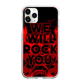 Чехол для iPhone 11 Pro матовый с принтом We Will Rock You в Екатеринбурге, Силикон |  | bohemian | brian | freddie | john | mercury | must go on | queen | rhapsody | roger | taylor | the miracle | the show | богемская | рапсодия | роджер тейлор | фредди меркьюри