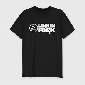 Мужская футболка премиум с принтом LINKIN PARK в Екатеринбурге, 92% хлопок, 8% лайкра | приталенный силуэт, круглый вырез ворота, длина до линии бедра, короткий рукав | chester bennington | linkin park | mike shinoda | линкин парк