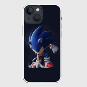 Чехол для iPhone 13 mini с принтом Sonic в Екатеринбурге,  |  | 2020 | boom | metal | silver | silver the hedgehog | sonic | sonic 2020 | sonic the | еж | ёж сонник | ежик | игры | кино | мультфильм | соник фильм | фильмы