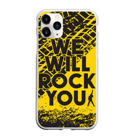 Чехол для iPhone 11 Pro матовый с принтом We Will Rock You в Екатеринбурге, Силикон |  | bohemian | brian | freddie | john | mercury | must go on | queen | rhapsody | roger | taylor | the miracle | the show | богемская | рапсодия | роджер тейлор | фредди меркьюри