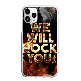 Чехол для iPhone 11 Pro Max матовый с принтом We Will Rock You в Екатеринбурге, Силикон |  | bohemian | brian | freddie | john | mercury | must go on | queen | rhapsody | roger | taylor | the miracle | the show | богемская | рапсодия | роджер тейлор | фредди меркьюри