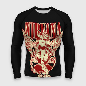 Мужской рашгард 3D с принтом Nirvana в Екатеринбурге,  |  | bleach | blew | cobain | dave | geffen | hormoaning | in utero | incesticide | krist | kurt | nevermind | nirvana | novoselic | rock | vevo | геффен | курт кобейн | нирвана | рок