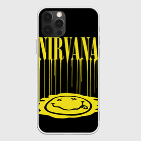 Чехол для iPhone 12 Pro Max с принтом Nirvana в Екатеринбурге, Силикон |  | bleach | blew | cobain | dave | geffen | hormoaning | in utero | incesticide | krist | kurt | nevermind | nirvana | novoselic | rock | vevo | геффен | курт кобейн | нирвана | рок