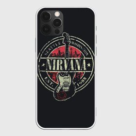 Чехол для iPhone 12 Pro Max с принтом Nirvana в Екатеринбурге, Силикон |  | bleach | blew | cobain | dave | geffen | hormoaning | in utero | incesticide | krist | kurt | nevermind | nirvana | novoselic | rock | vevo | геффен | курт кобейн | нирвана | рок