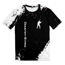 Мужская футболка 3D с принтом CS GO в Екатеринбурге, 100% полиэфир | прямой крой, круглый вырез горловины, длина до линии бедер | astralis | awp | counter strike | cs go | cs go global offensive | faze clan | hyper beast | team liquid | астралис | тим ликвид | фейз клан | хайпер бист
