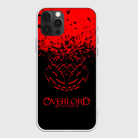 Чехол для iPhone 12 Pro Max с принтом Overlord в Екатеринбурге, Силикон |  | Тематика изображения на принте: overlord | аниме | гранж | лого | логотип | оверлорд | сериал | текстура