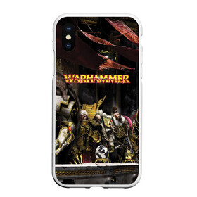 Чехол для iPhone XS Max матовый с принтом WARHAMMER 40K в Екатеринбурге, Силикон | Область печати: задняя сторона чехла, без боковых панелей | abaddon | armada | battlefleet gothic | black legion | warhammer 40k | абаддон | чёрный легион