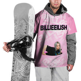 Накидка на куртку 3D с принтом Billie Eilish в Екатеринбурге, 100% полиэстер |  | ayelish | bad guy | bellyache | bilie eilish | bilie elish | billie | billie eilish | eilish | electronic | elish | music | билли айлиш | эйлиш | элиш