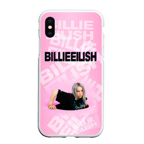 Чехол для iPhone XS Max матовый с принтом Billie Eilish в Екатеринбурге, Силикон | Область печати: задняя сторона чехла, без боковых панелей | ayelish | bad guy | bellyache | bilie eilish | bilie elish | billie | billie eilish | eilish | electronic | elish | music | билли айлиш | эйлиш | элиш