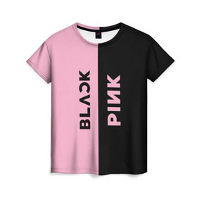 Женская футболка 3D с принтом BLACKPINK в Екатеринбурге, 100% полиэфир ( синтетическое хлопкоподобное полотно) | прямой крой, круглый вырез горловины, длина до линии бедер | black | blackpink | bts | jennie | jisoo | k pop | kim | lalisa | lisa | manoban | park | pink | rose | young | бтс | дженни | джису | ён | ким | лалиса | лиса | манобан | пак | розэ | че