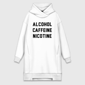 Платье-худи хлопок с принтом Бесстыжие в Екатеринбурге,  |  | alcohol | caffeine | nicotine | бесстыдники | бесстыжие | кофеин | никотин | сериал бесстыжие | фиона | фиона бесстыжие