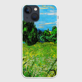 Чехол для iPhone 13 mini с принтом ВАНГОГ в Екатеринбурге,  |  | art | impressionism | night | painting | planets | sky | stars | style | van gogh | waves | ван гог | вихрь | волны | живопись | звезды | импрессионизм | искусство | краски | небо | ночь | рисунок | стиль