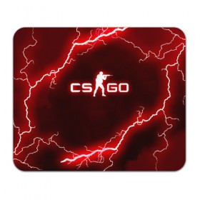 Коврик для мышки прямоугольный с принтом CS GO LIGHTNING STYLE в Екатеринбурге, натуральный каучук | размер 230 х 185 мм; запечатка лицевой стороны | Тематика изображения на принте: 