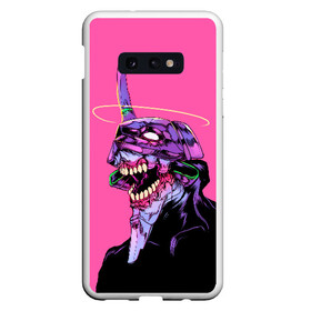 Чехол для Samsung S10E с принтом EVANGELION (CRY) в Екатеринбурге, Силикон | Область печати: задняя сторона чехла, без боковых панелей | Тематика изображения на принте: angel | eva | evangelion | neon genesis evangelion | nerv | аска лэнгли сорью | ева | евангелион | мисато кацураги | рей аянами | синдзи