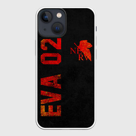 Чехол для iPhone 13 mini с принтом Eva 02 в Екатеринбурге,  |  | angel | eva | evangelion | neon genesis evangelion | nerv | аска лэнгли сорью | ева | евангелион | мисато кацураги | рей аянами | синдзи