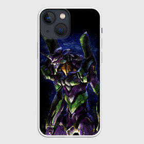 Чехол для iPhone 13 mini с принтом Боевой робот Евангелион в Екатеринбурге,  |  | angel | eva | evangelion | neon genesis evangelion | nerv | аска лэнгли сорью | ева | евангелион | мисато кацураги | рей аянами | синдзи