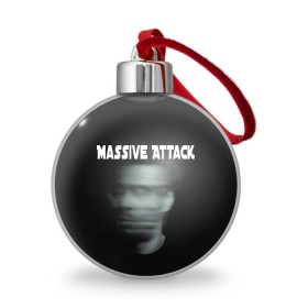 Ёлочный шар с принтом Massive Attack в Екатеринбурге, Пластик | Диаметр: 77 мм | грант маршалл | роберт дель ная | трип хоп