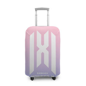 Чехол для чемодана 3D с принтом Monsta X в Екатеринбурге, 86% полиэфир, 14% спандекс | двустороннее нанесение принта, прорези для ручек и колес | hyungwon | i.m | jooheon | k pop | kihyun | kpop | minhyuk | monbebe | monsta x | shownu | wonho | к поп | монста икс