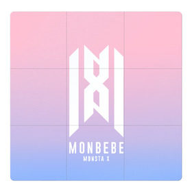 Магнитный плакат 3Х3 с принтом Monbebe - Monsta X в Екатеринбурге, Полимерный материал с магнитным слоем | 9 деталей размером 9*9 см | Тематика изображения на принте: hyungwon | i.m | jooheon | k pop | kihyun | kpop | minhyuk | monbebe | monsta x | shownu | wonho | к поп | монста икс