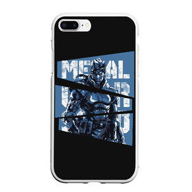 Чехол для iPhone 7Plus/8 Plus матовый с принтом Metal Gear в Екатеринбурге, Силикон | Область печати: задняя сторона чехла, без боковых панелей | big boss | gear | hideo kojima | konami | metal | mgs | mgs5 | raiden | snake | solid | большой босс | конами | мгс | металл | райден | снейка | твердый | хидео кодзима | шестерни