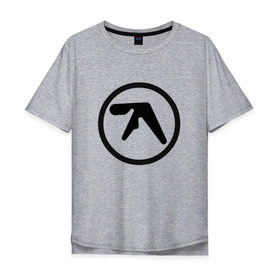Мужская футболка хлопок Oversize с принтом Aphex Twin в Екатеринбурге, 100% хлопок | свободный крой, круглый ворот, “спинка” длиннее передней части | intelligent dance music | драм энд бэйс | ричард дэвид джеймс | техно | эйсид | эмбиент