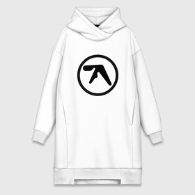 Платье-худи хлопок с принтом Aphex Twin в Екатеринбурге,  |  | intelligent dance music | драм энд бэйс | ричард дэвид джеймс | техно | эйсид | эмбиент