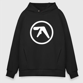 Мужское худи Oversize хлопок с принтом Aphex Twin в Екатеринбурге, френч-терри — 70% хлопок, 30% полиэстер. Мягкий теплый начес внутри —100% хлопок | боковые карманы, эластичные манжеты и нижняя кромка, капюшон на магнитной кнопке | intelligent dance music | драм энд бэйс | ричард дэвид джеймс | техно | эйсид | эмбиент