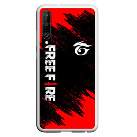 Чехол для Honor P30 с принтом GARENA FREE FIRE в Екатеринбурге, Силикон | Область печати: задняя сторона чехла, без боковых панелей | free fire | garena | garena free fire | гарена | гарена фри фаер | фри фаер