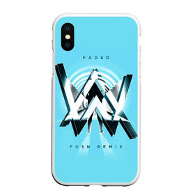 Чехол для iPhone XS Max матовый с принтом Alan Walker в Екатеринбурге, Силикон | Область печати: задняя сторона чехла, без боковых панелей | alan | alone | darkside | different | dj | faded | house | k 391 | live | music | olav | remix | techno | walker | walkers | walkzz | world | алан | диджей | техно | уокер