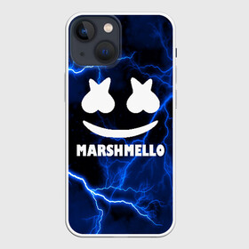 Чехол для iPhone 13 mini с принтом MARSHMELLO в Екатеринбурге,  |  | christopher comstock | dj | marshmello | music | диджей | клубная музыка | клубняк | крис комсток | маршмеллоу | музыка