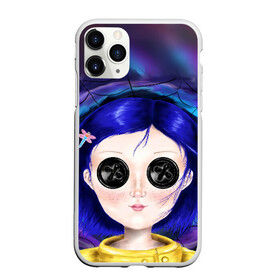 Чехол для iPhone 11 Pro Max матовый с принтом Coraline в Екатеринбурге, Силикон |  | coraline | neil gaiman | тим бёртон