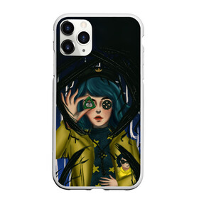 Чехол для iPhone 11 Pro матовый с принтом Coraline в Екатеринбурге, Силикон |  | coraline | neil gaiman | тим бёртон