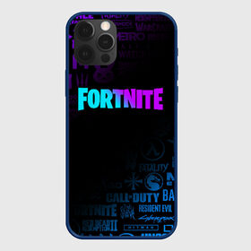 Чехол для iPhone 12 Pro с принтом FORTNITE  в Екатеринбурге, силикон | область печати: задняя сторона чехла, без боковых панелей | borderlands | call of duty | counter strike | cs go | dark souls | devil may cry | dmc | face | fallout | far cry | stalker | tes | the elder scrolls | the last of us | the witcher | warframe | watch dogs | варфрейм | ведьмак | масс эффект |