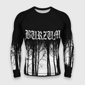 Мужской рашгард 3D с принтом Burzum в Екатеринбурге,  |  | burzum | ghotic | варг викернес | мрак | тьма